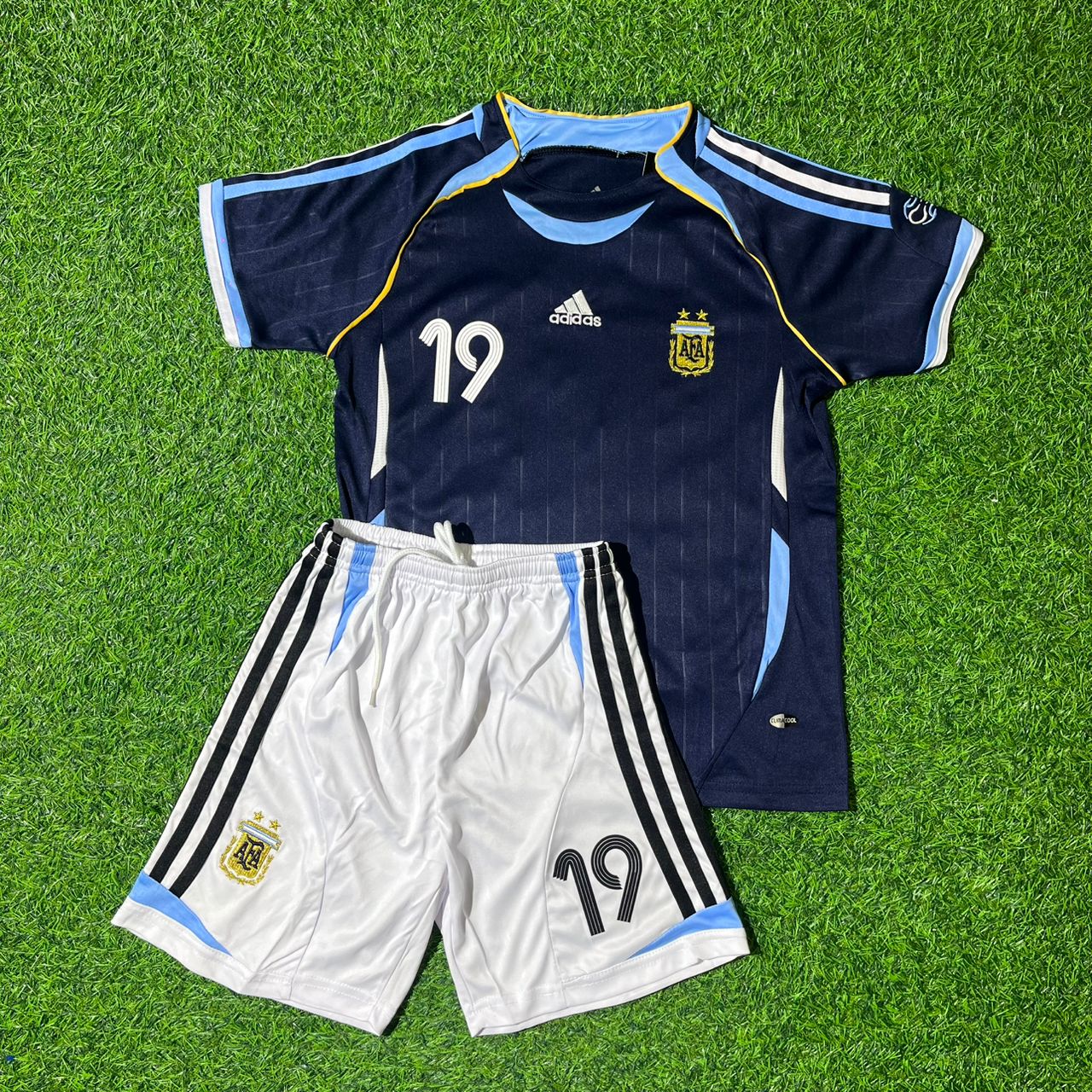 Lionel Messi Argentina 2006 World Cup Soccer Jersey Trikot Soccer Shirt