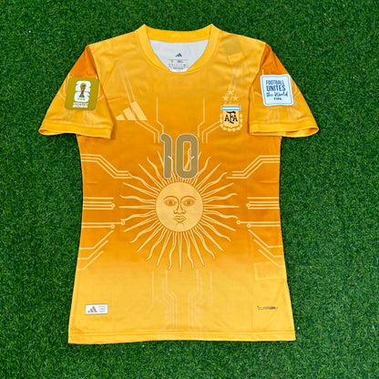 Lionel Messi Argentina 2026 World Cup Golden Special Edition Football Jersey Trikot Maillot