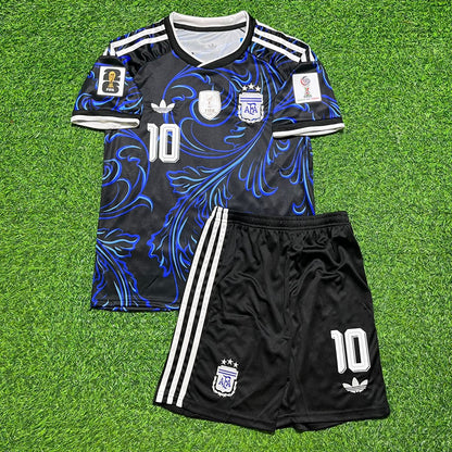 Lionel Messi Argentina 2026 World Cup Kids Football Jersey