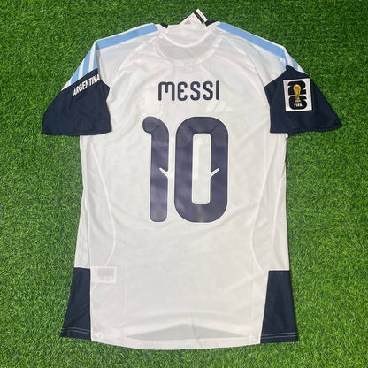 Lionel Messi Argentina 2026 World Cup White Player Version New Season Football Jersey Kit