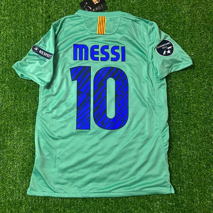 Lionel Messi 10 - Barcelona 2011/2012 Blue Red Home Retro Jersey