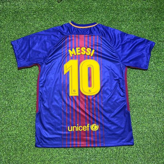 Lionel Messi 10- Barcelona 2017/2018 Season Football Jersey