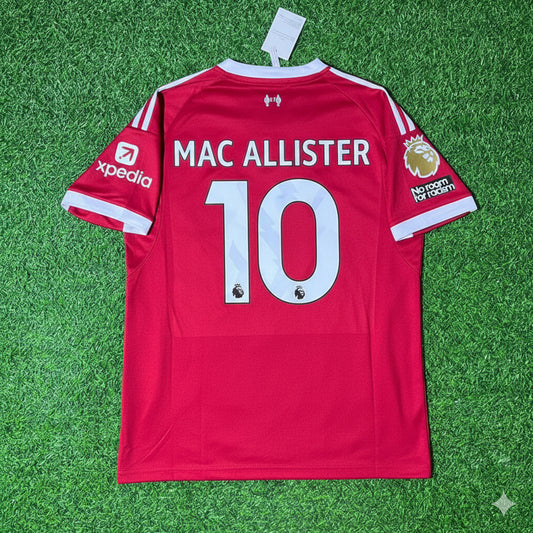 Alexis Mac Allister Liverpool 2025/26 Heimtrikot