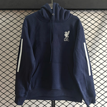 Liverpool - Hoodie Winter Fleece- Fußball Kapuzenpullover
