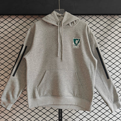 Liverpool - Hoodie Winter Fleece- Fußball Kapuzenpullover