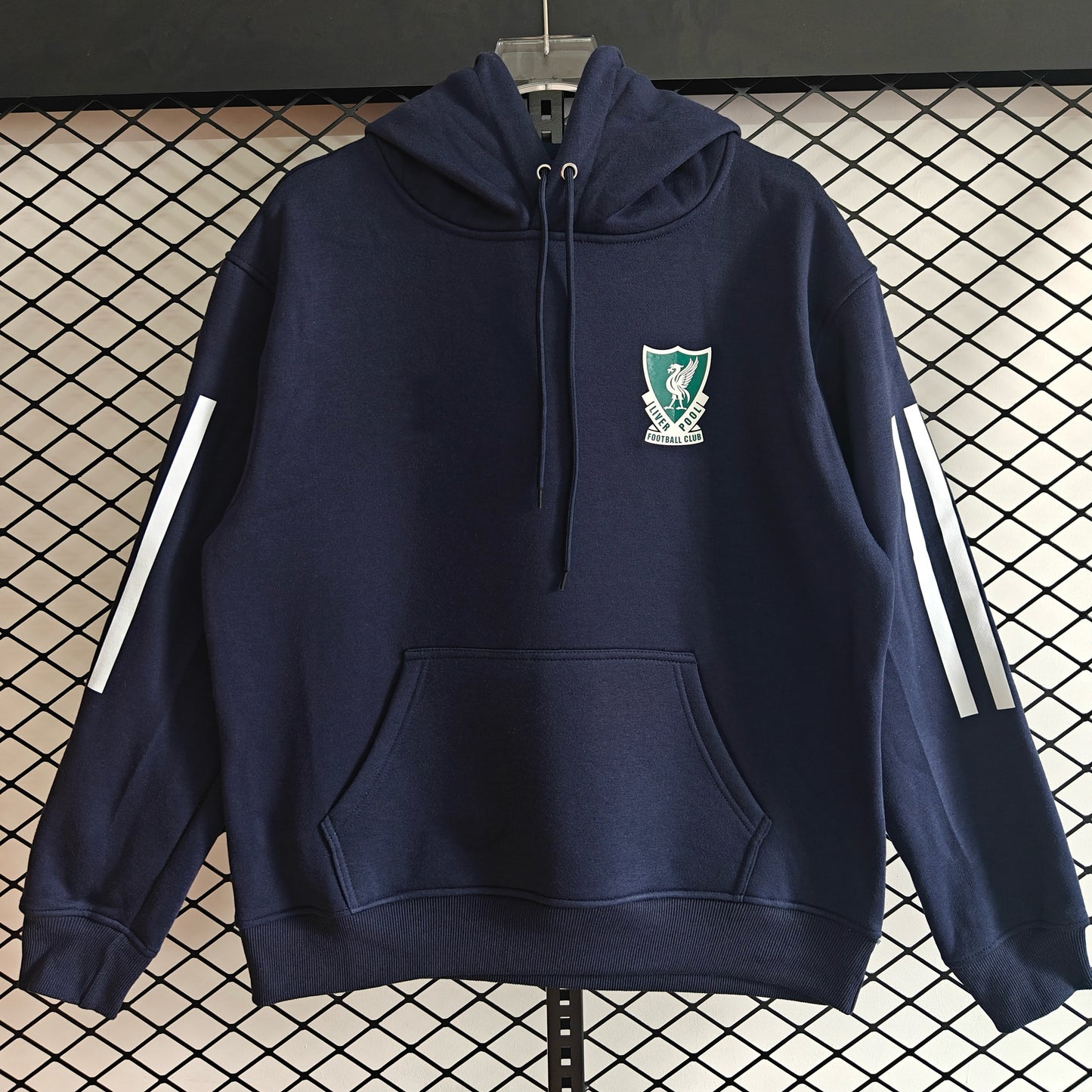 Liverpool - Hoodie Winter Fleece- Fußball Kapuzenpullover