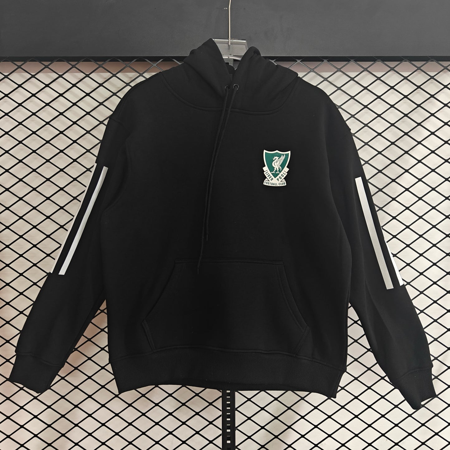 Liverpool - Hoodie Winter Fleece- Fußball Kapuzenpullover