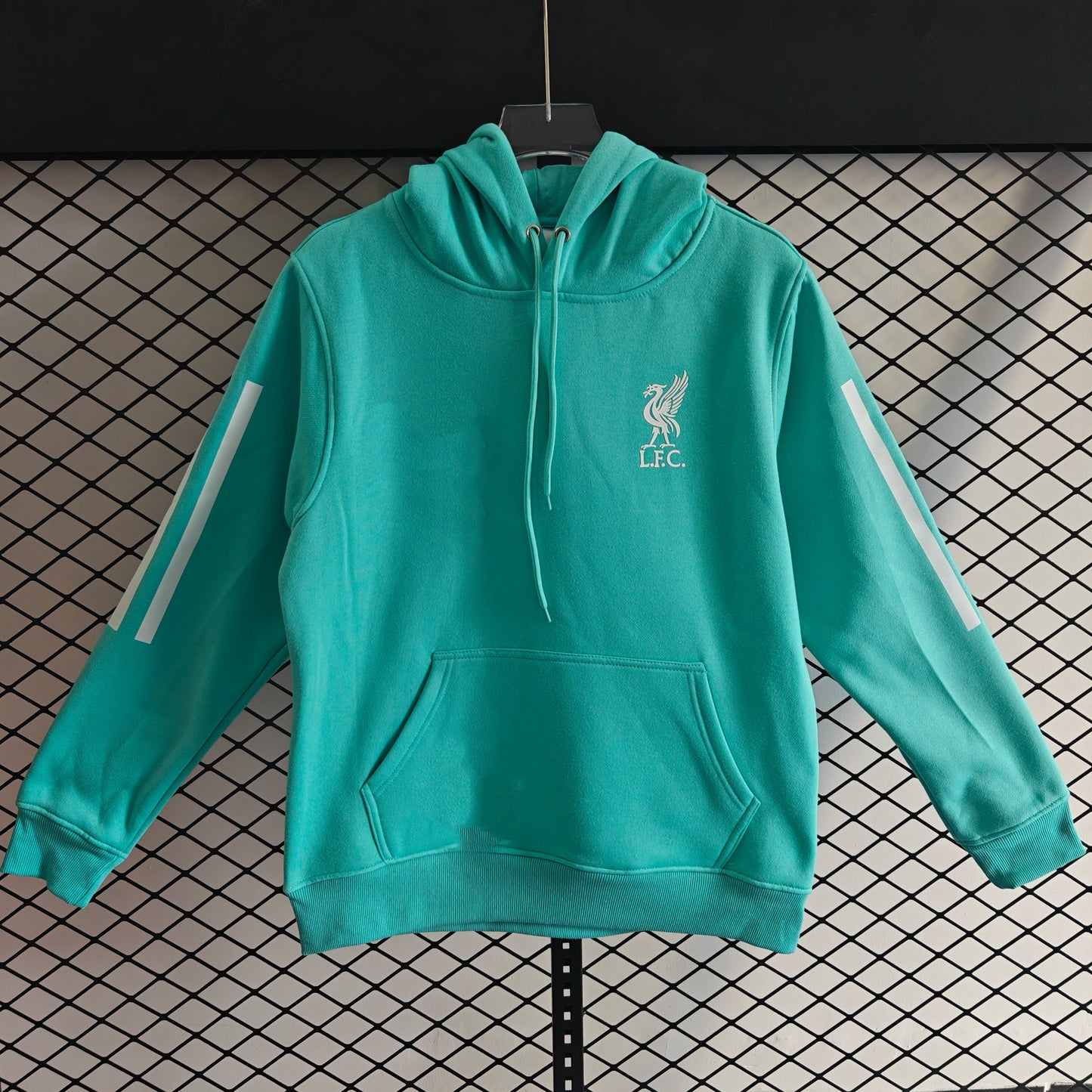 Liverpool - Hoodie Winter Fleece- Fußball Kapuzenpullover
