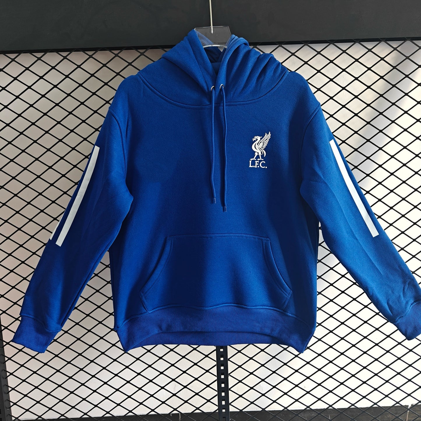 Liverpool - Hoodie Winter Fleece- Fußball Kapuzenpullover