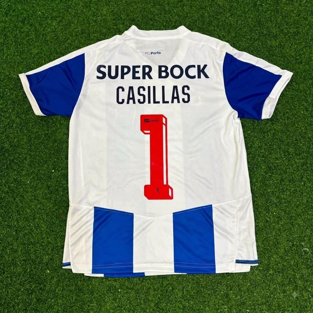 lker Casillas #1 - Porto Special Retro Jersey Trikot Maillot Soccer Shirt