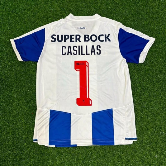 lker Casillas #1 - Porto Special Retro Jersey Trikot Maillot Soccer Shirt