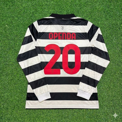 Loïs Openda #20 Juventus New Season Fourth Long Sleeve Trikot Jersey