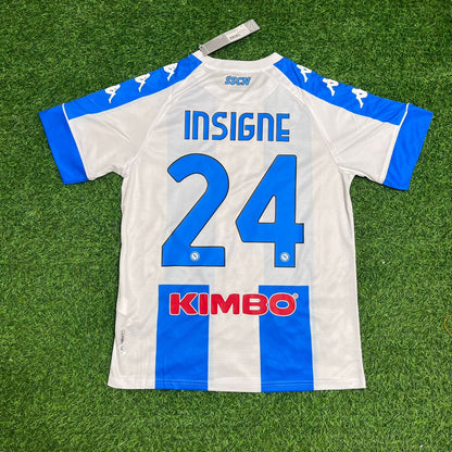 Lorenzo Insigne Napoli 2020/2021 Home Football Jersey Kit