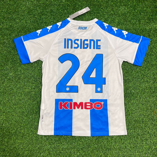 Lorenzo Insigne Napoli 2020/2021 Home Football Jersey Kit