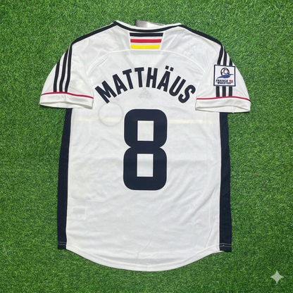 Lothar Matthäus Deutschland 1998 Weltmeisterschaft Retro Fußballtrikot