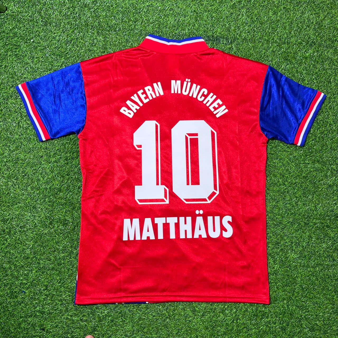 Lothar Matthäus Bayern München 1993 1995 Retro Fußballtrikot Kit