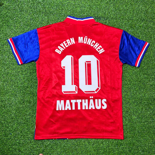 Lothar Matthäus Bayern München 1993 1995 Retro Fußballtrikot Kit
