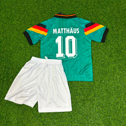 Lothar Matthäus Deutschland 1992 Retro Germany Kids Fußballtrikot
