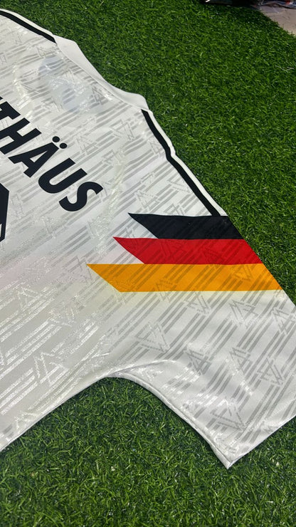 Lothar Matthäus Germany Retro 1990 World Cup Jersey - Deutschland Retro-Trikot WM 1990