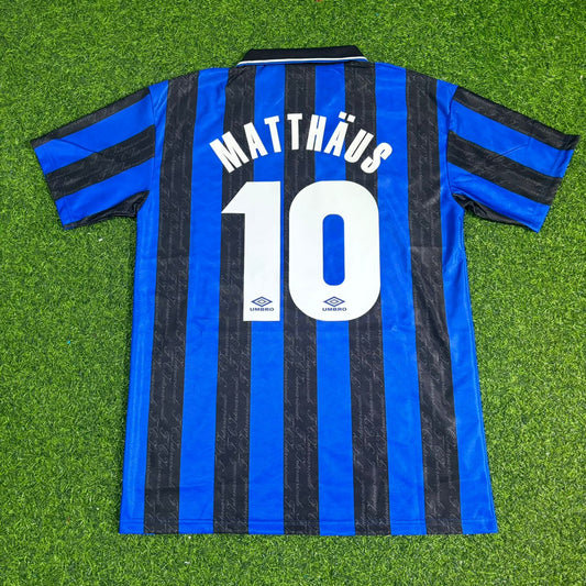 Lothar Matthäus Inter Mailand Retro-Heimtrikot
