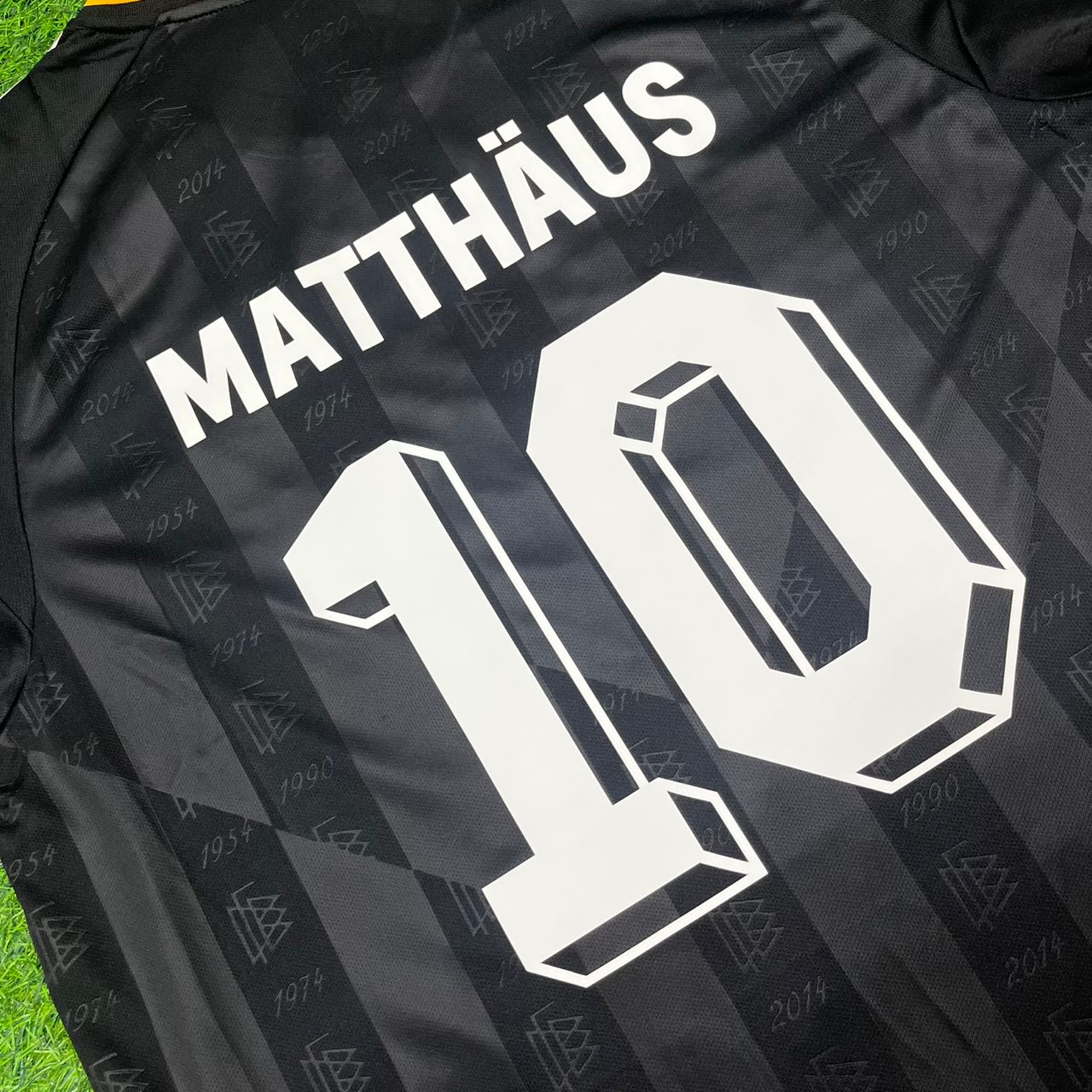 Lothar Matthäus 10# Germany Black Retro Vintage Football Jersey