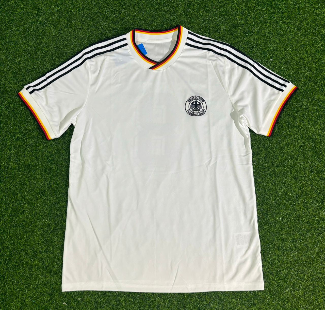 Deutschland 1986 Weltmeisterschaft Retro Trikot Wein