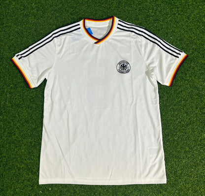 Deutschland 1986 Weltmeisterschaft Retro Trikot Wein
