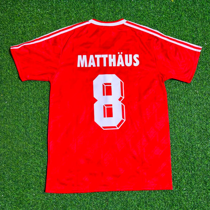 Lothar Matthäus #8 FC Bayern München 1984-1989 Auswärts Retro Fußballtrikot