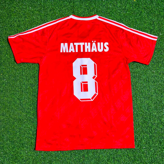 Lothar Matthäus #8 FC Bayern München 1984-1989 Auswärts Retro Fußballtrikot