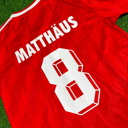 Lothar Matthäus #8 FC Bayern München 1984-1989 Auswärts Retro Fußballtrikot