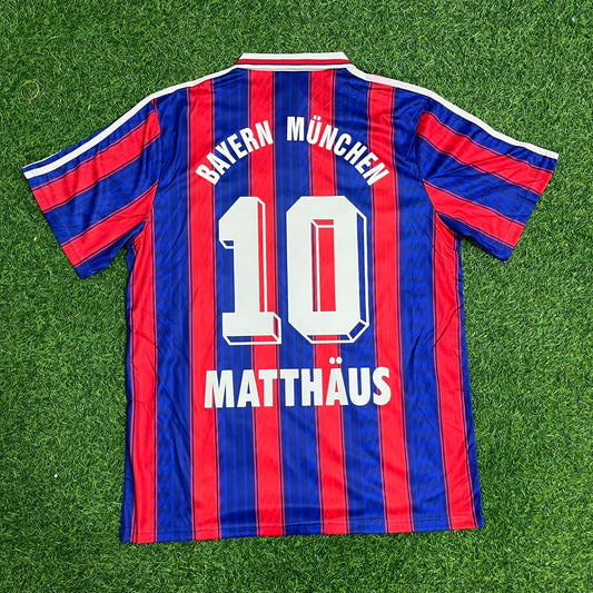 Lothar Matthäus Bayern Munich 1995–1997 Retro Football Jersey Kit