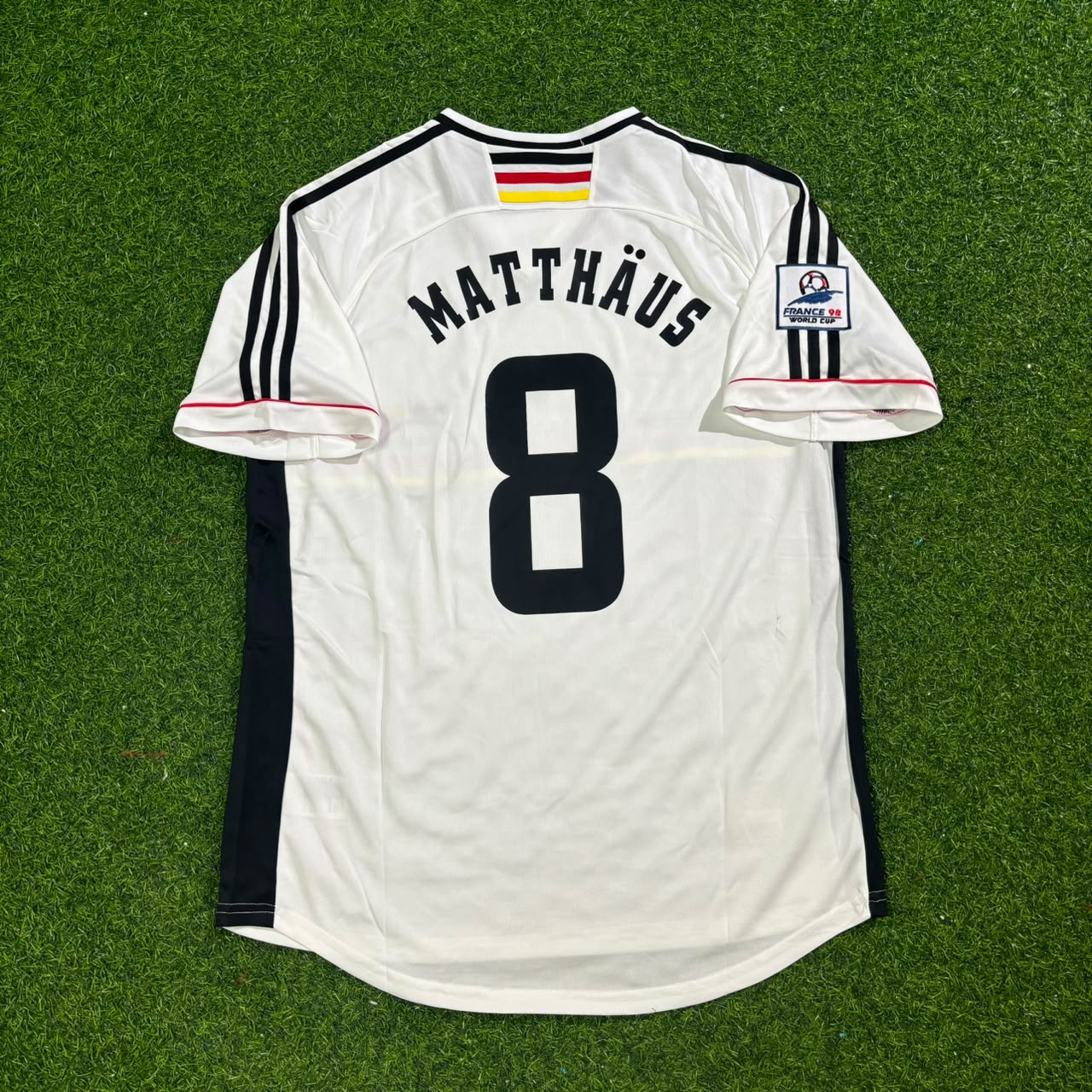 Lothar Matthäus Deutschland 1998 Weltmeisterschaft Germany Retro Fußballtrikot