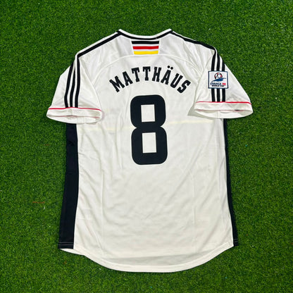 Lothar Matthäus Deutschland 1998 Weltmeisterschaft Germany Retro Fußballtrikot