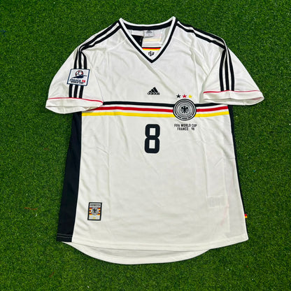 Lothar Matthäus Deutschland 1998 Weltmeisterschaft Germany Retro Fußballtrikot