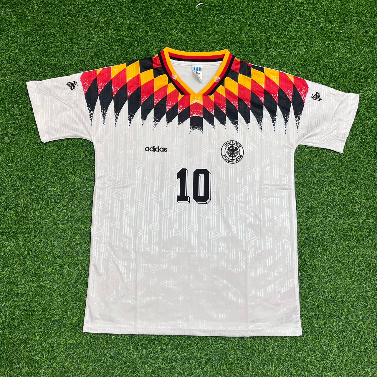 Lothar Matthäus Deutschland 1994 Retro WM-Trikot Vorderansicht