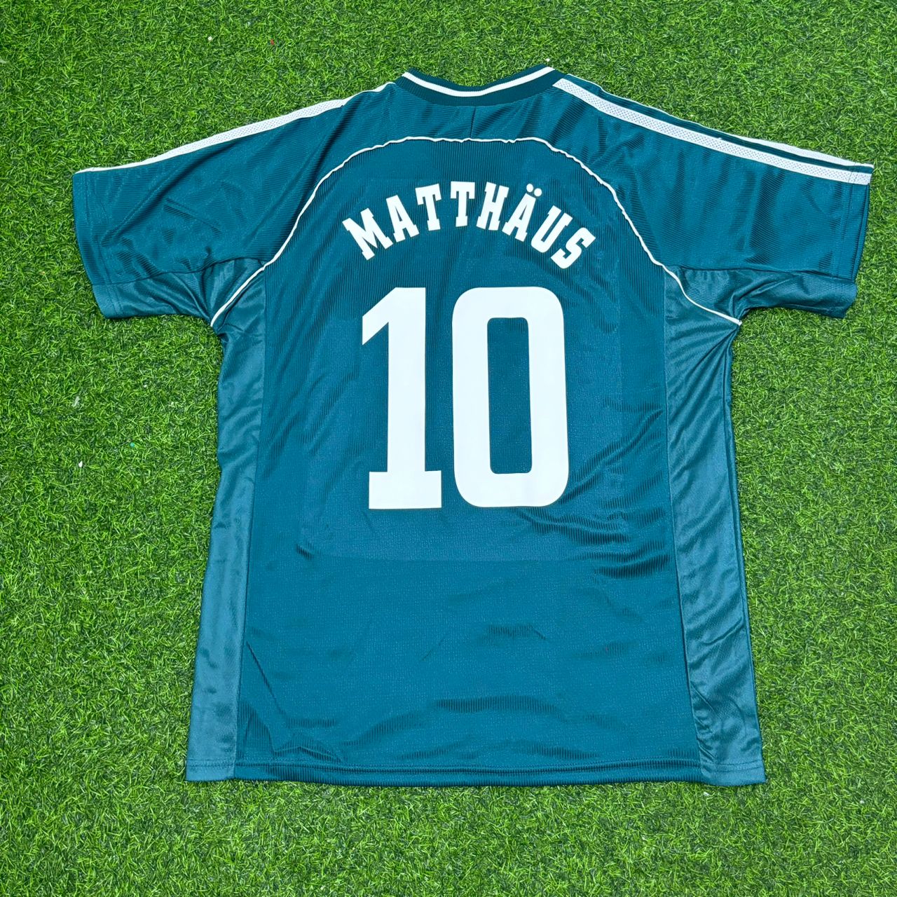 Lothar Matthäus Germany 1998 World Cup Away Retro Football Jersey