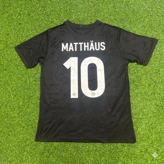 Lothar Matthäus Germany 125 Years Special Black Football Jersey