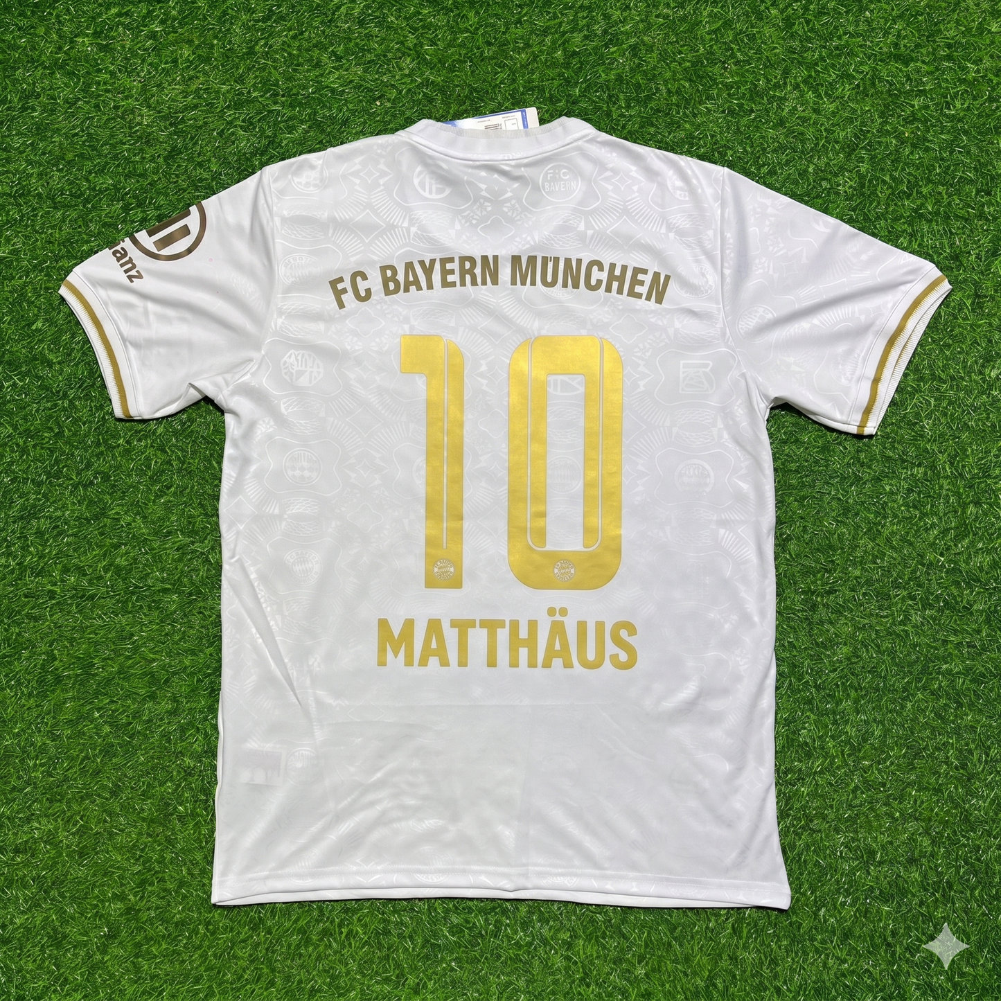Lothar Matthäus #10 FC Bayern München 125 Years Anniversary Special-Edition White Jersey