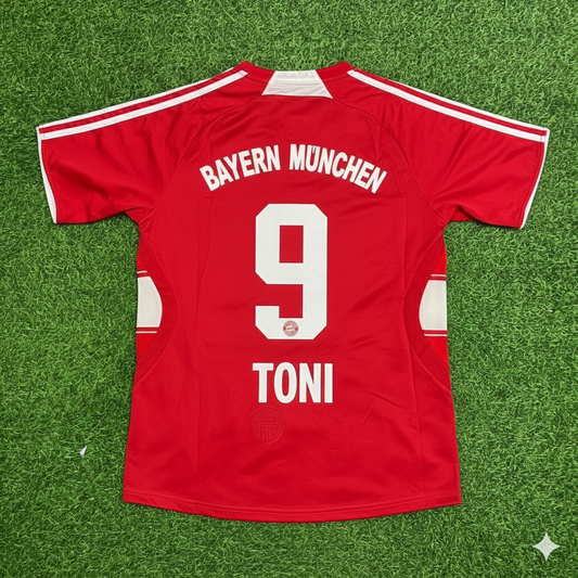 Luca Toni Bayern Munich 2007–2009 Retro Football Jersey Kit