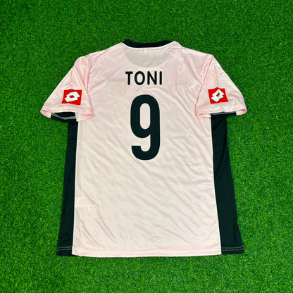 Luca Toni Palermo FC 2003-2004 Pink Retro Football Jersey