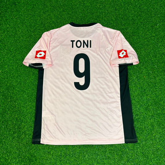 Luca Toni Palermo FC 2003-2004 Pink Retro Football Jersey
