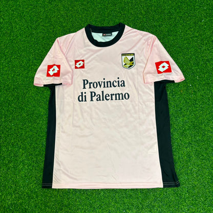 Luca Toni Palermo FC 2003-2004 Pink Retro Football Jersey