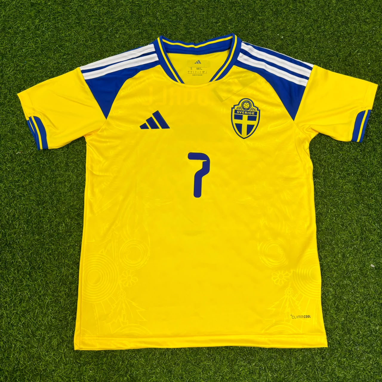 Lucas Bergvall Sweden 2026 World Cup New Season Football Jersey