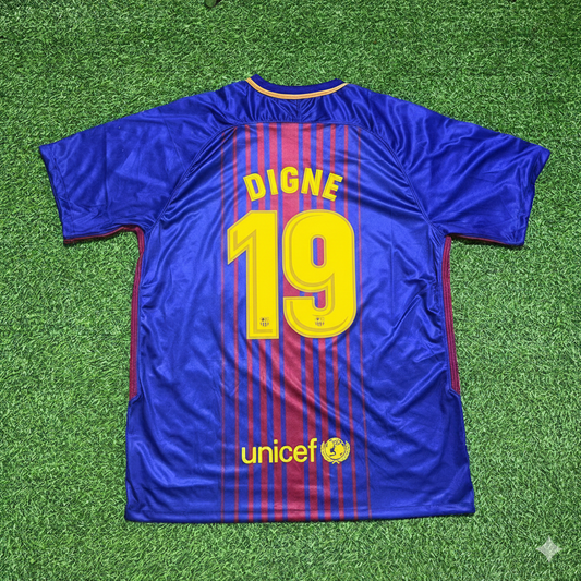 Lucas Digne 19- Barcelona 2017/2018 Season Football Jersey