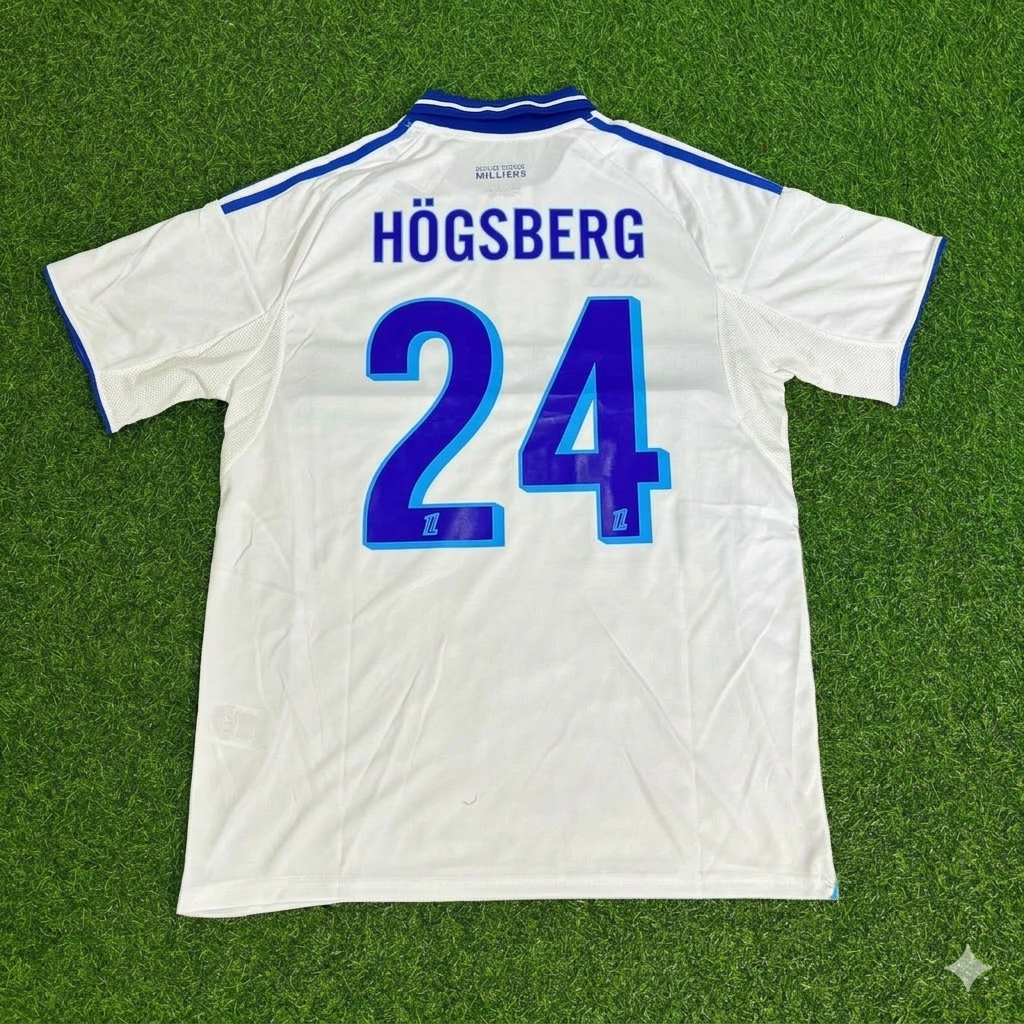 Lucas Høgsberg 24 - Straßburg Neue Saison 2026 Trikot Fußballtrikot