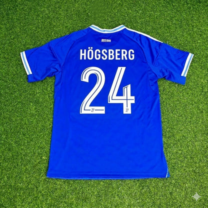 Lucas Høgsberg 24- Strasbourg New Season 2026 Jersey Trikot Maillot Soccer Shirt