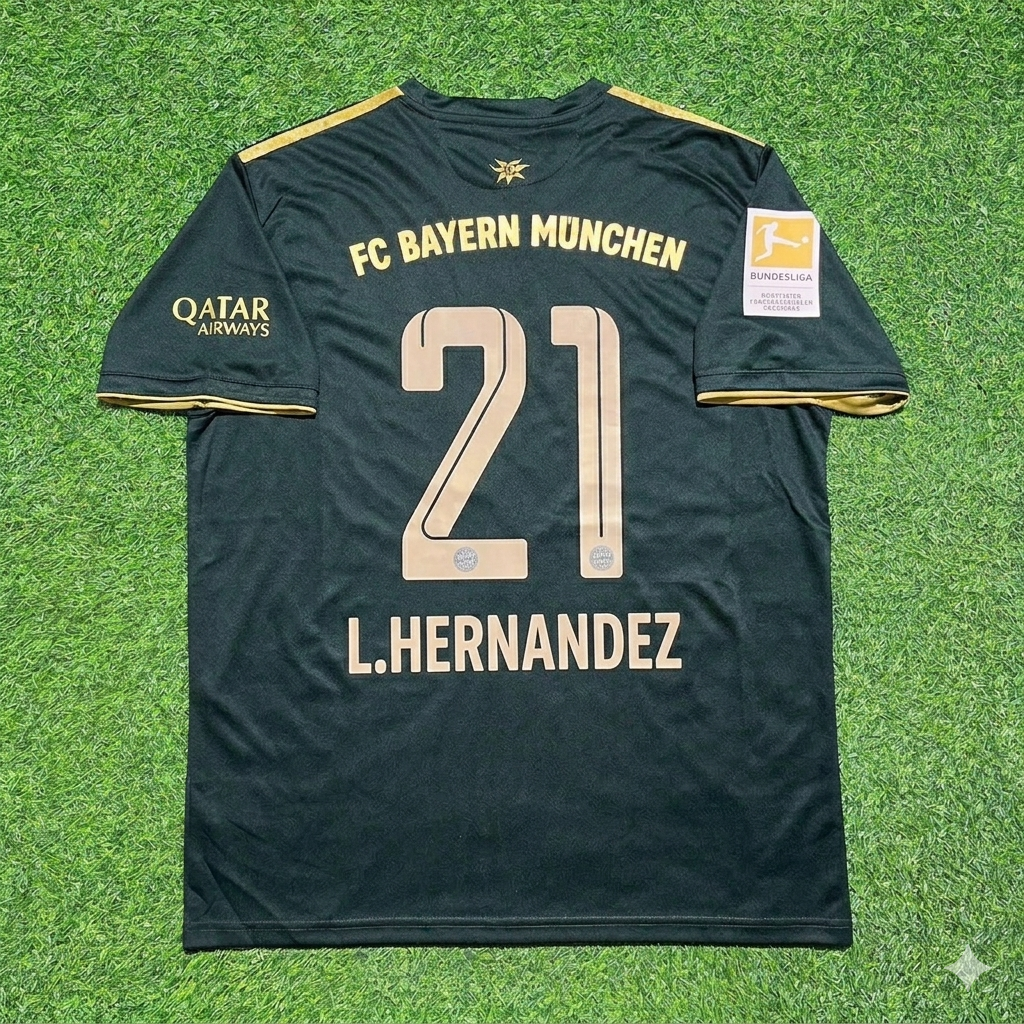 Lucas Hernández #21 Bayern Munich 2021 2022 Oktoberfest Special Edition Jersey