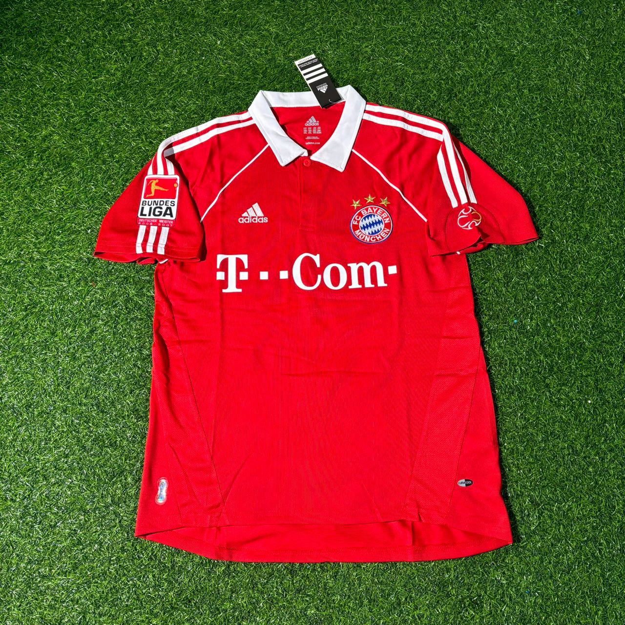 Lucio Bayern Munich 2006/07 Red Retro Football Jersey Kit