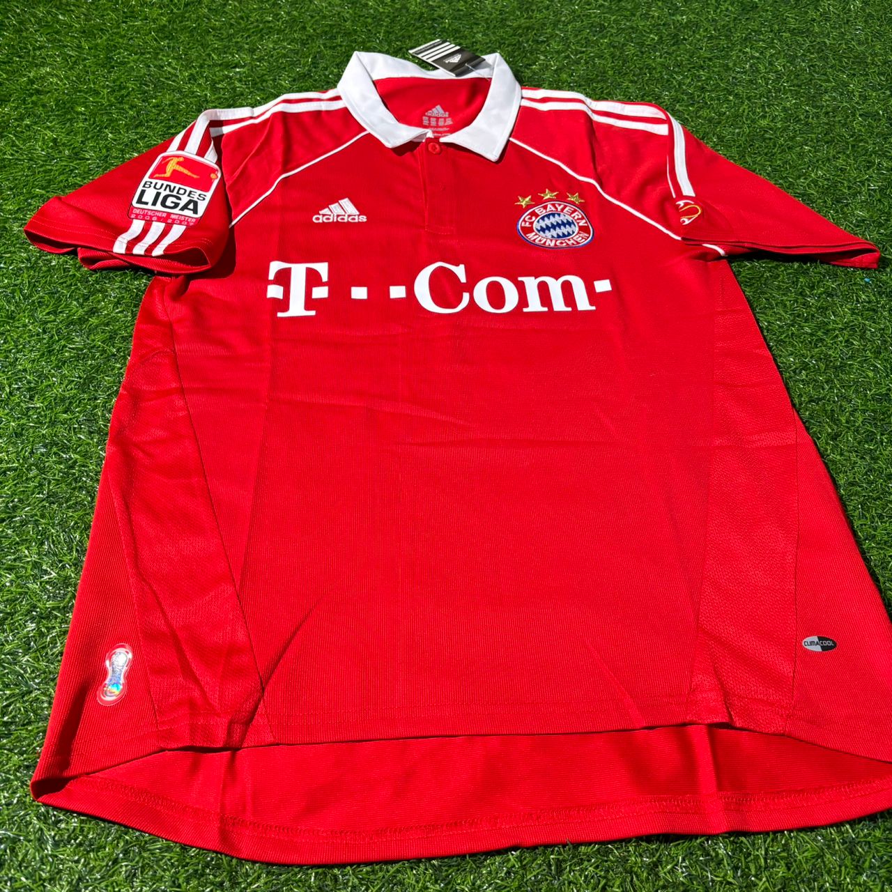 Lucio Bayern Munich 2006/07 Red Retro Football Jersey Kit