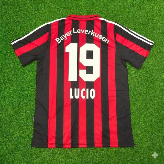 Lucio Bayer 04 Leverkusen 2001-2002 Heimtrikot | Retro Kit | Trikot Soccer Shirt